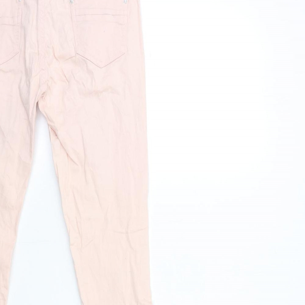 PRICE Womens Pink  Denim Skinny Jeans Size XL L27 in