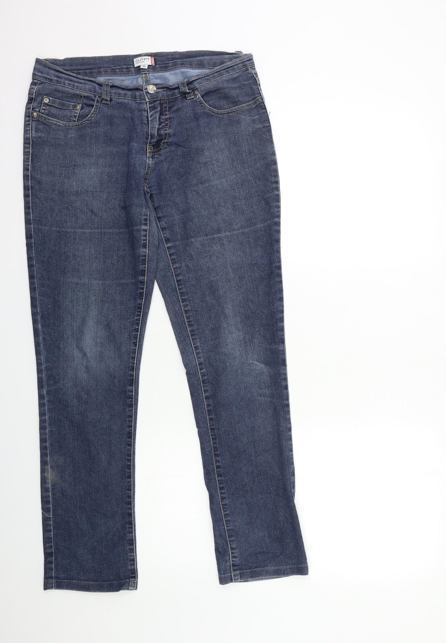 Nkd Womens Blue  Denim Skinny Jeans Size 8 L29 in