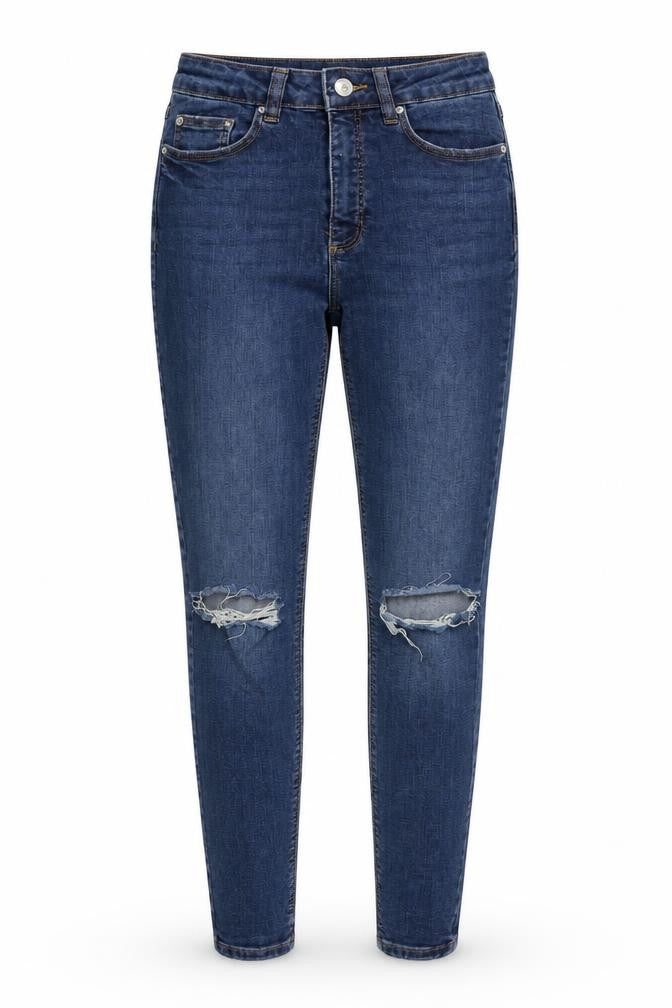 Womens UK Size 8 Denim & Co. Regular Fit Skinny Blue Jeans