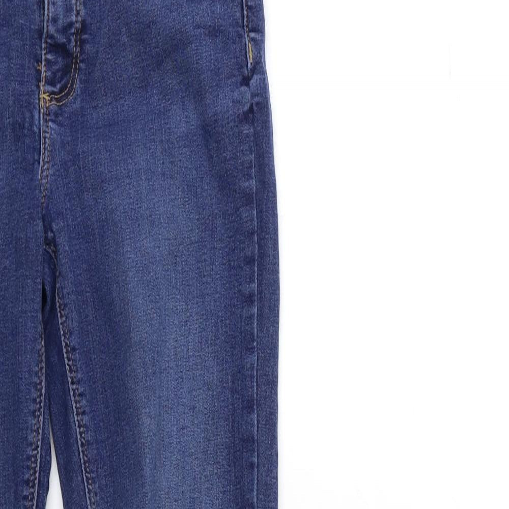 Denim & Co. Womens Blue  Denim Skinny Jeans Size 8 L28 in