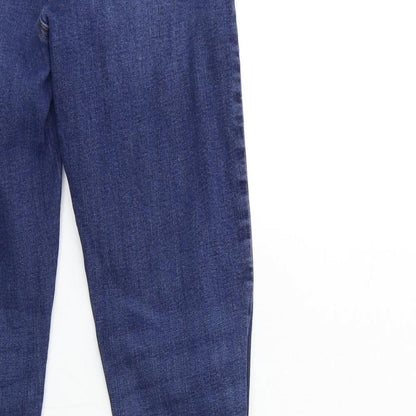 Denim & Co. Womens Blue  Denim Skinny Jeans Size 8 L28 in