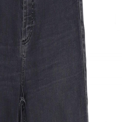 Topshop Womens Grey  Denim Skinny Jeans Size 28 in L30 in