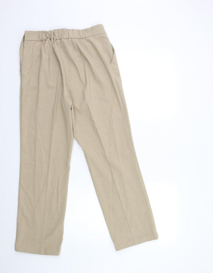 Marks and Spencer Mens Beige   Trousers  Size 18 L29 in