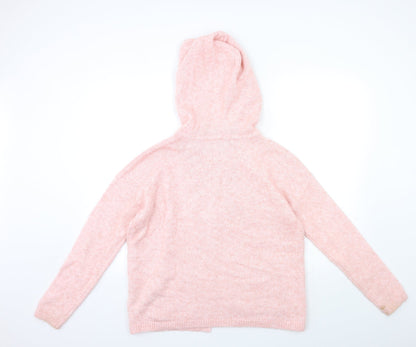 Womens UK Size S Marks and Spencer Pink Cardigan Jumper