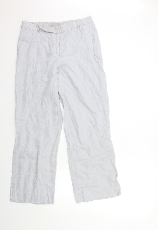 Pure Womens Grey   Windbreaker Trousers Size 12 L26 in