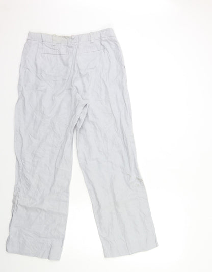 Pure Womens Grey   Windbreaker Trousers Size 12 L26 in