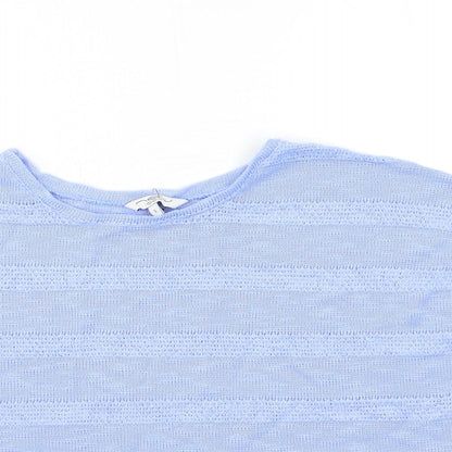 Womens UK Size S New Look Blue Pullover Jumper