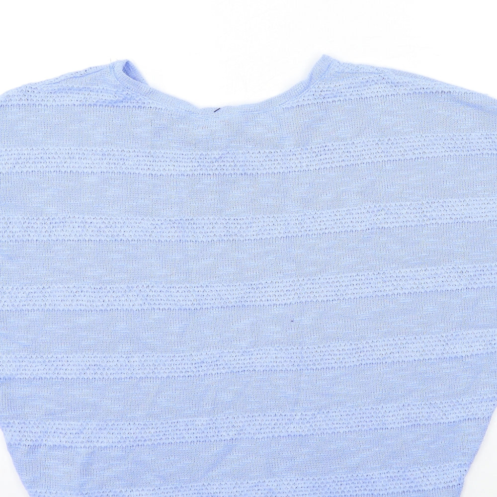 Womens UK Size S New Look Blue Pullover Jumper