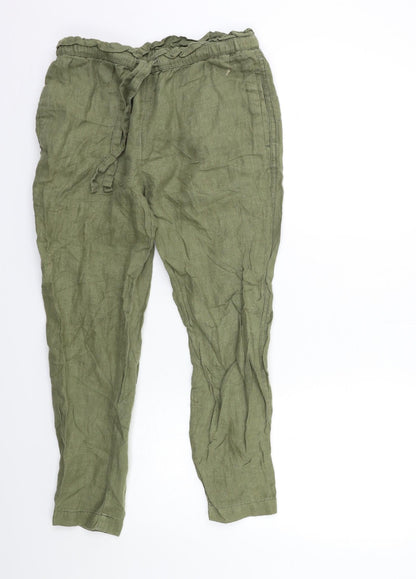 Country Road Womens Green   Trousers  Size 8 L25 in