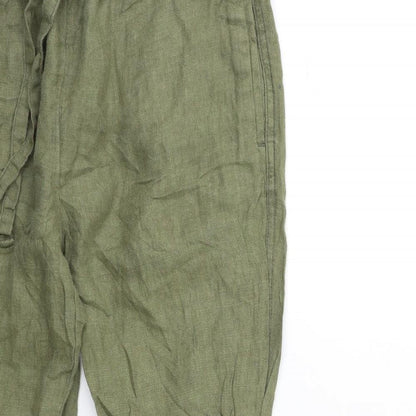 Country Road Womens Green   Trousers  Size 8 L25 in