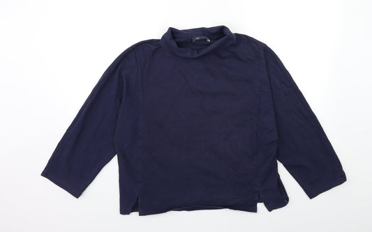 Womens UK Size 12 Marks and Spencer Blue Pullover Jumper