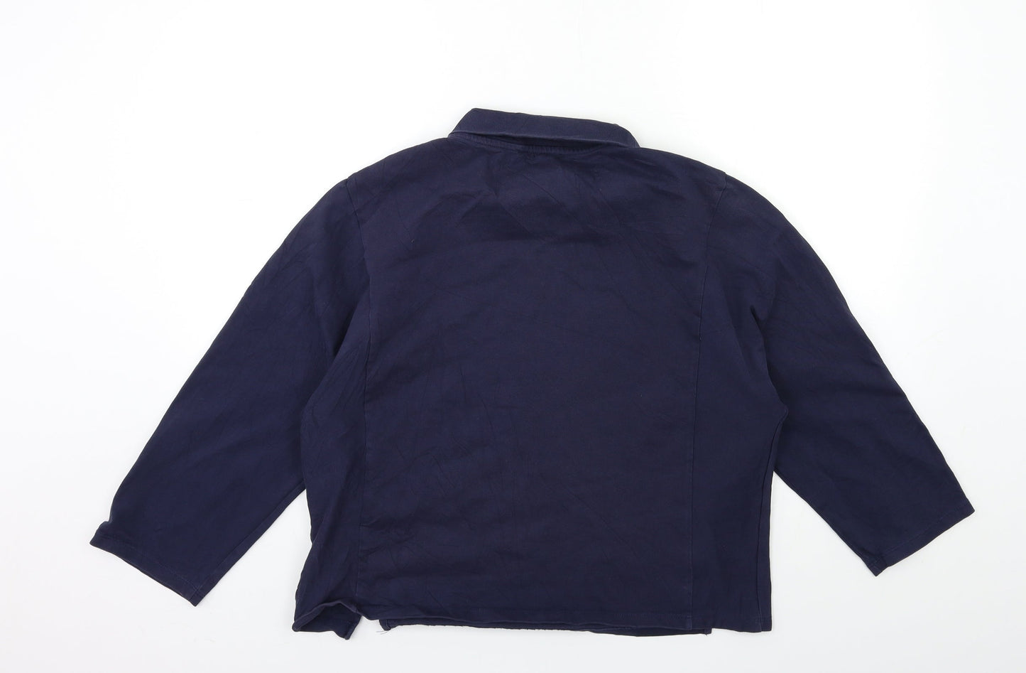 Womens UK Size 12 Marks and Spencer Blue Pullover Jumper