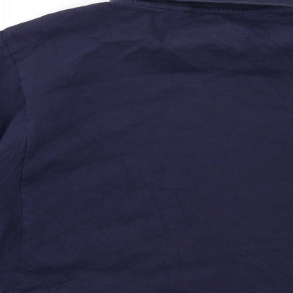 Womens UK Size 12 Marks and Spencer Blue Pullover Jumper