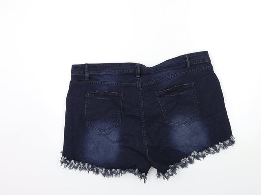 Womens UK Size 40 in Preworn Regular Fit Hot Pants Shorts