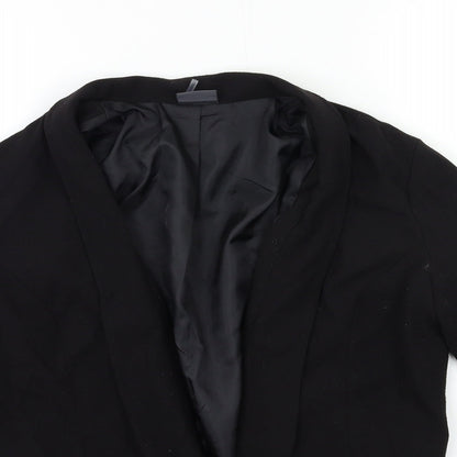 Sparkle & Fade Womens Black   Jacket Blazer Size S