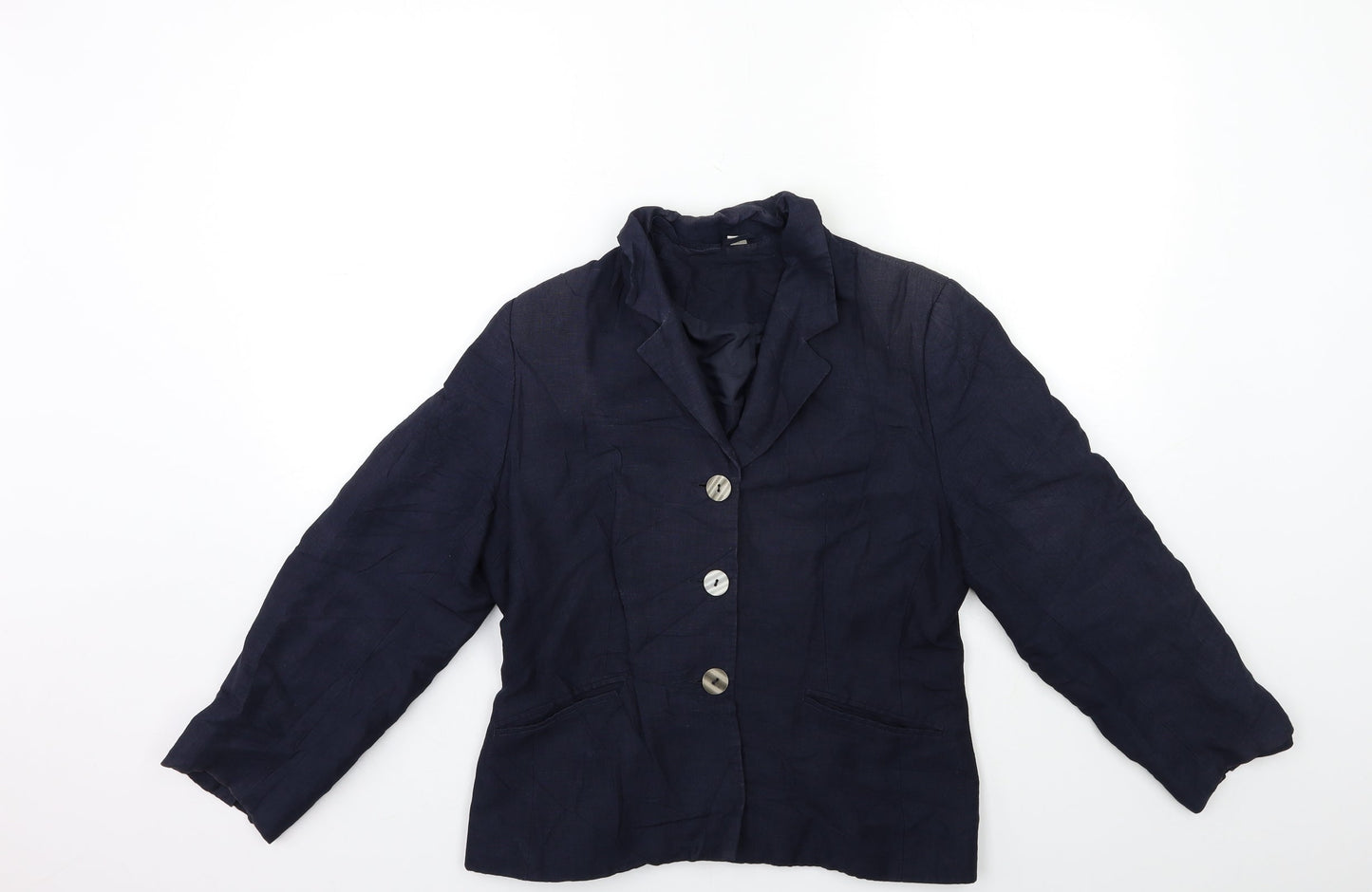 JFW Collection Womens Blue   Jacket Blazer Size 10