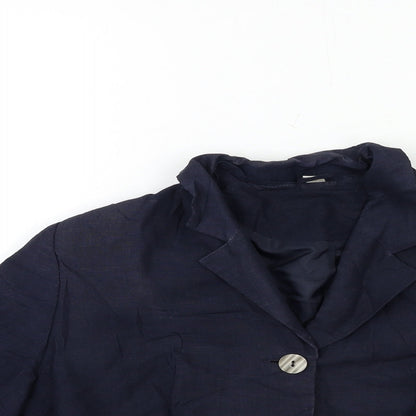 JFW Collection Womens Blue   Jacket Blazer Size 10
