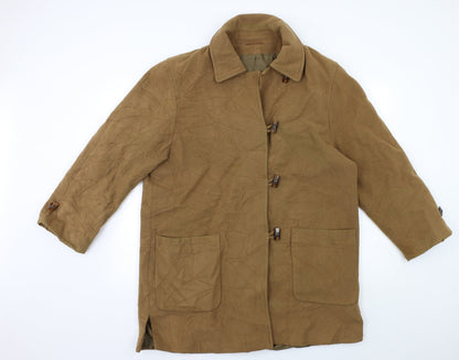 Womens UK Size 16 Kirsten Brown Overcoat