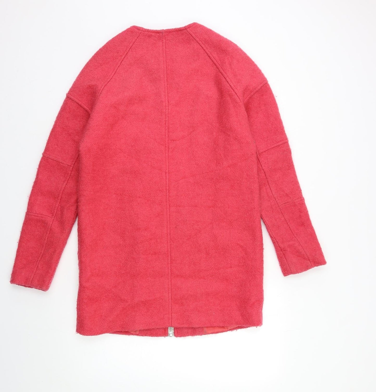 LONDON EVE Womens Pink   Overcoat Coat Size 10