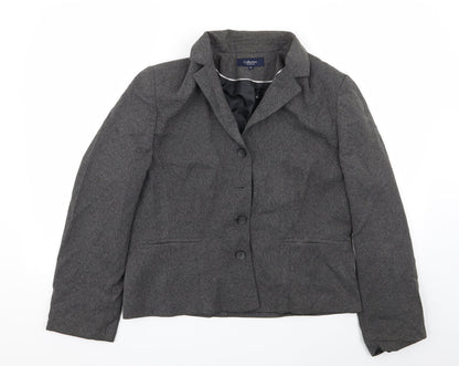 Debenhams Womens Grey   Jacket Blazer Size 16