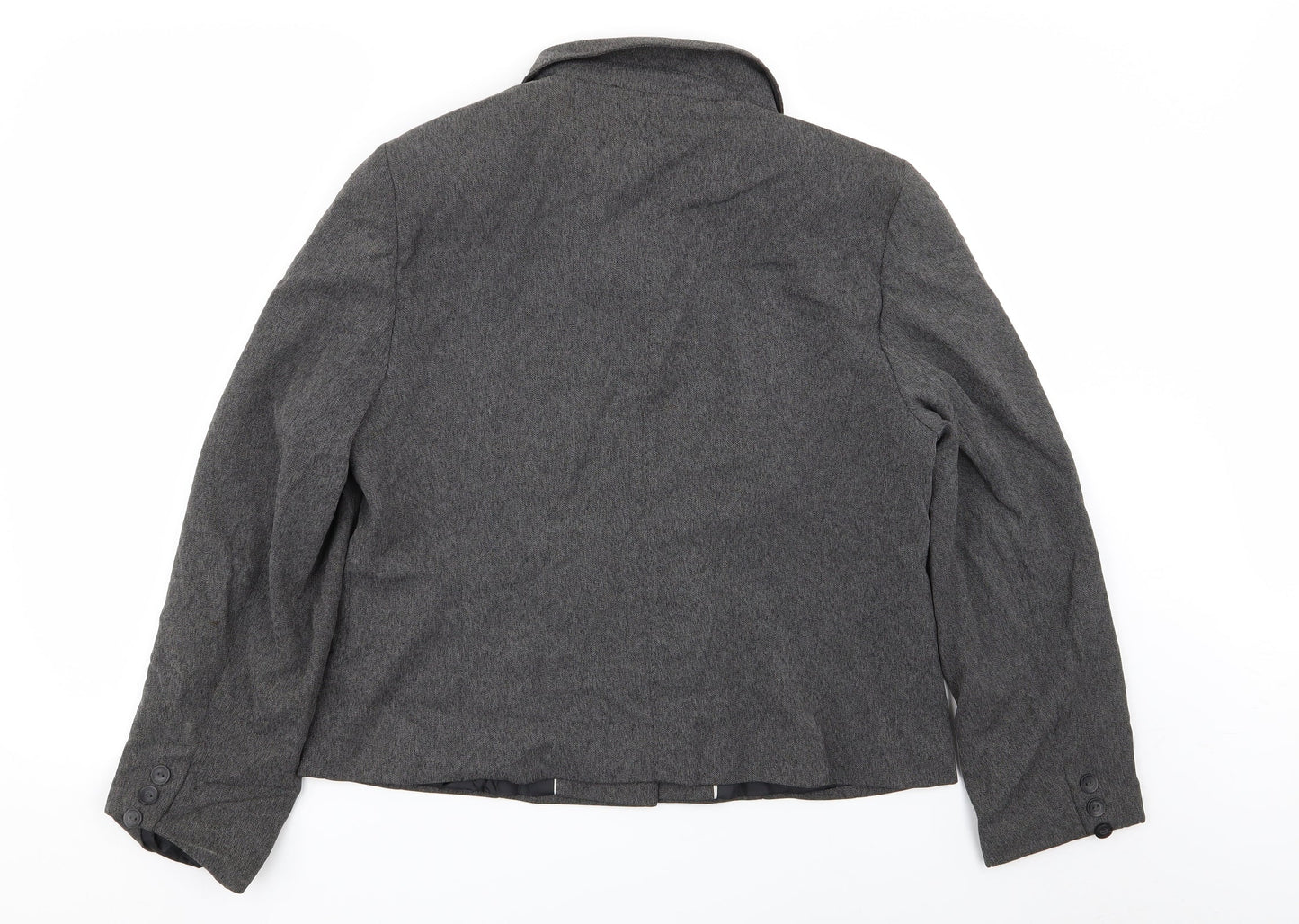 Debenhams Womens Grey   Jacket Blazer Size 16