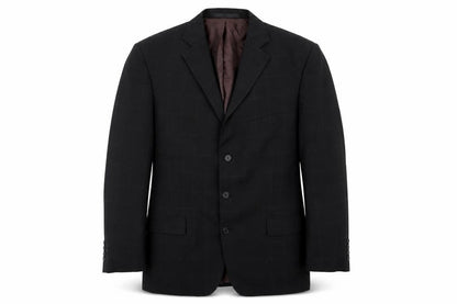 Mens UK Size 42 M&S Regular Black Suit Jacket