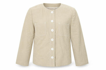 Womens UK Size 14 M&S Regular Beige Blazer