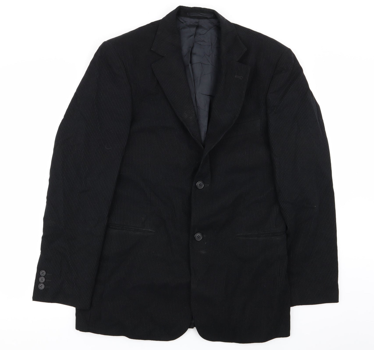 Mens UK Size 38 Lakeland Regular Black Suit Jacket