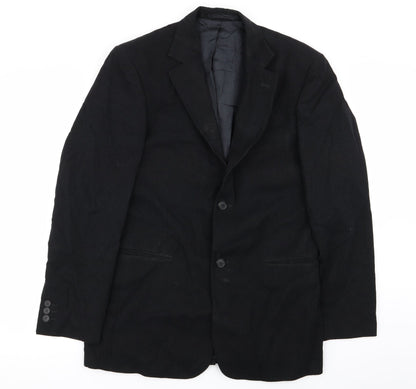 Mens UK Size 38 Lakeland Regular Black Suit Jacket