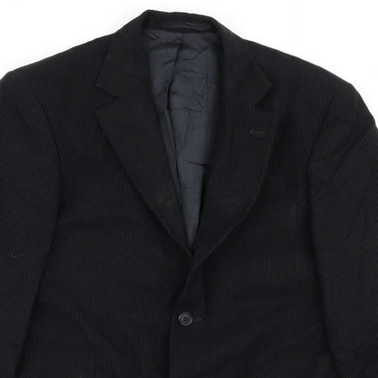 Mens UK Size 38 Lakeland Regular Black Suit Jacket