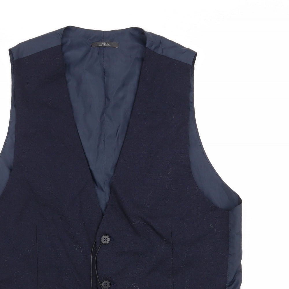 Mens UK Size M M&S Regular Blue Suit Jacket