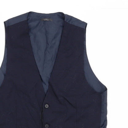 Mens UK Size M M&S Regular Blue Suit Jacket