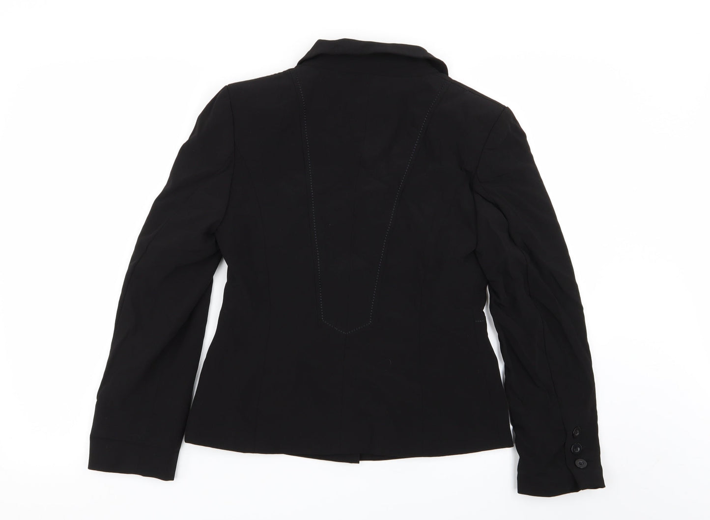 M&S Womens Black   Jacket Blazer Size 8