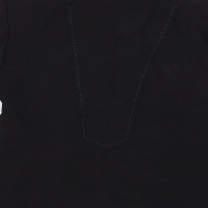 M&S Womens Black   Jacket Blazer Size 8