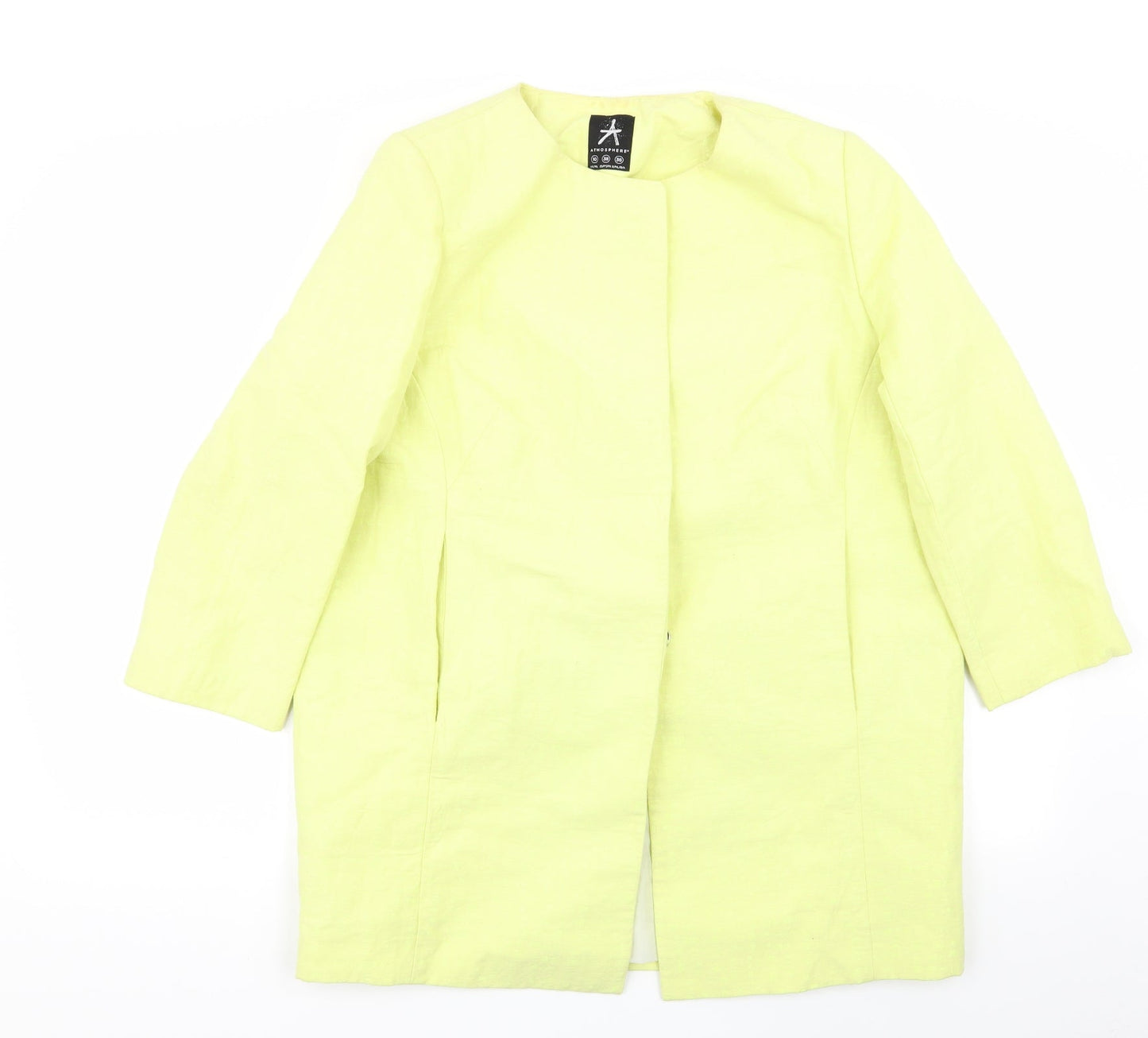Primark Womens Yellow   Jacket Blazer Size 10