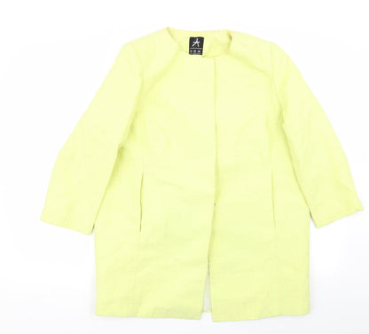 Primark Womens Yellow   Jacket Blazer Size 10