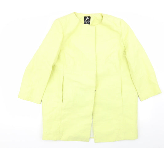 Primark Womens Yellow   Jacket Blazer Size 10