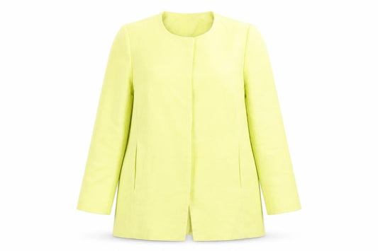 Womens UK Size 10 Primark Regular Yellow Blazer