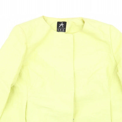 Primark Womens Yellow   Jacket Blazer Size 10
