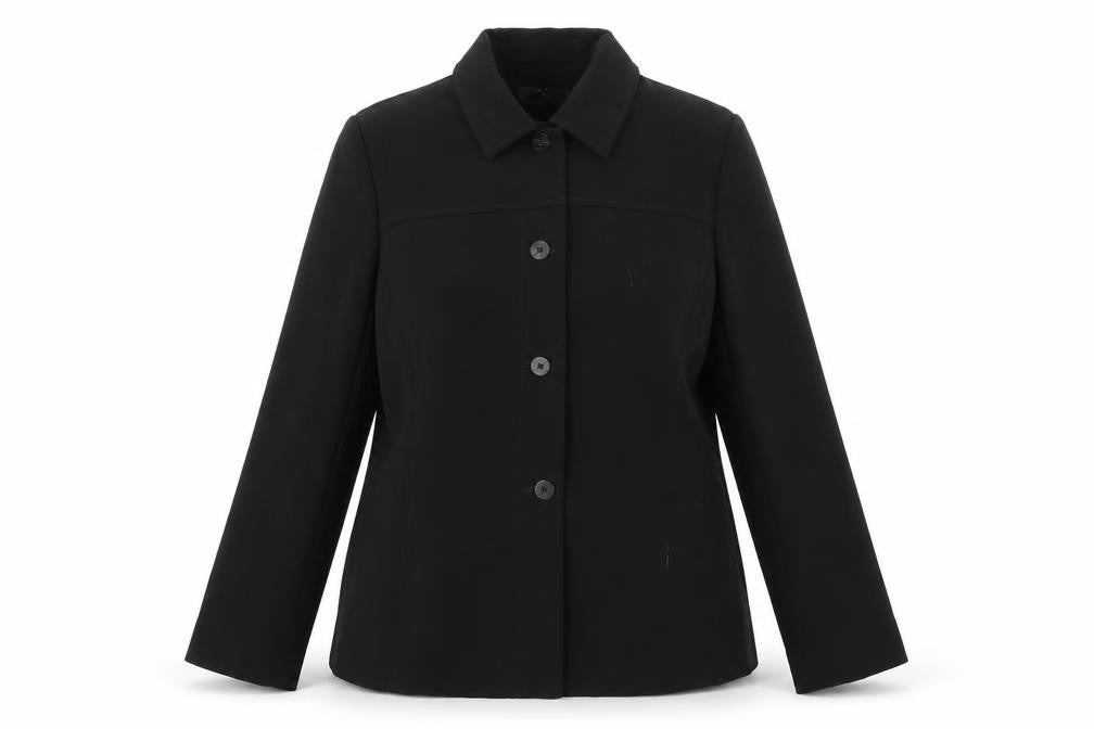 Womens UK Size 16 AMARANTO Regular Black Blazer