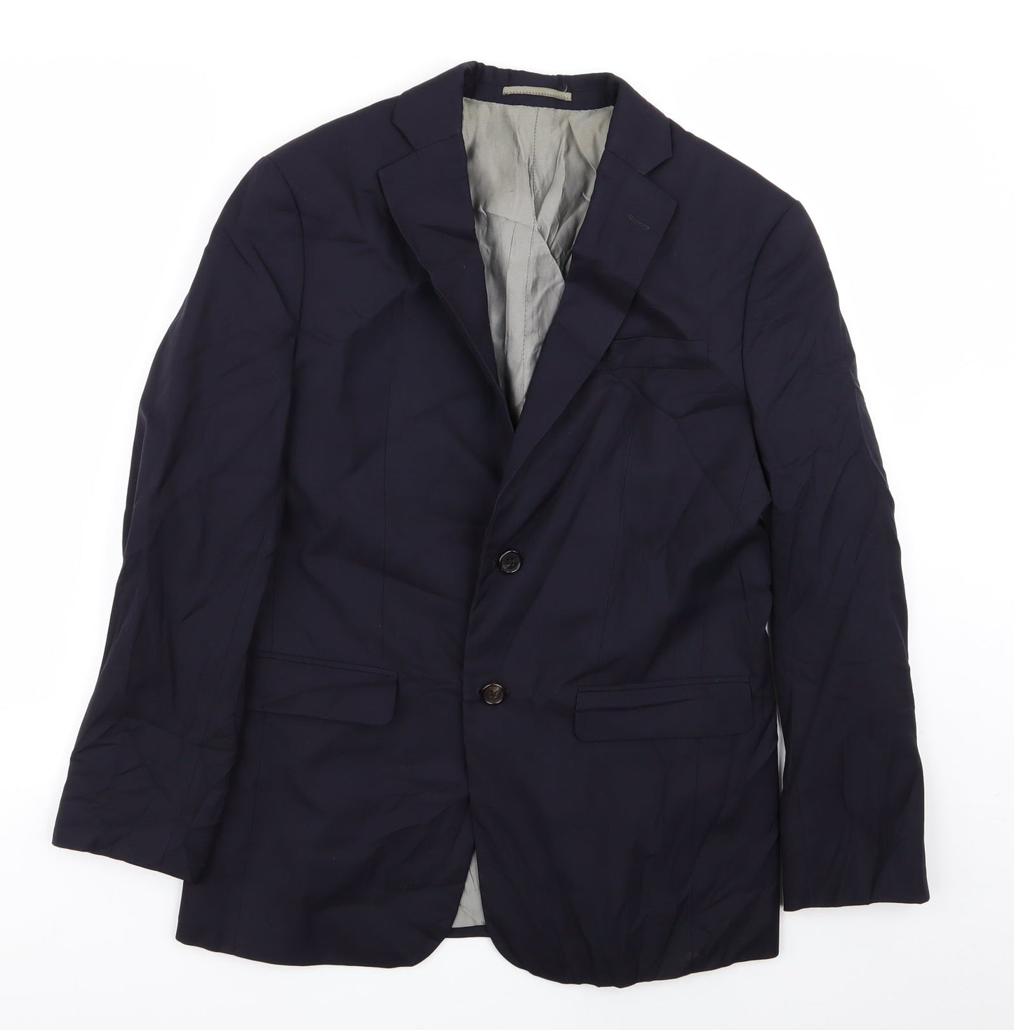 Mens UK Size 36 Preworn Regular Blue Suit Jacket