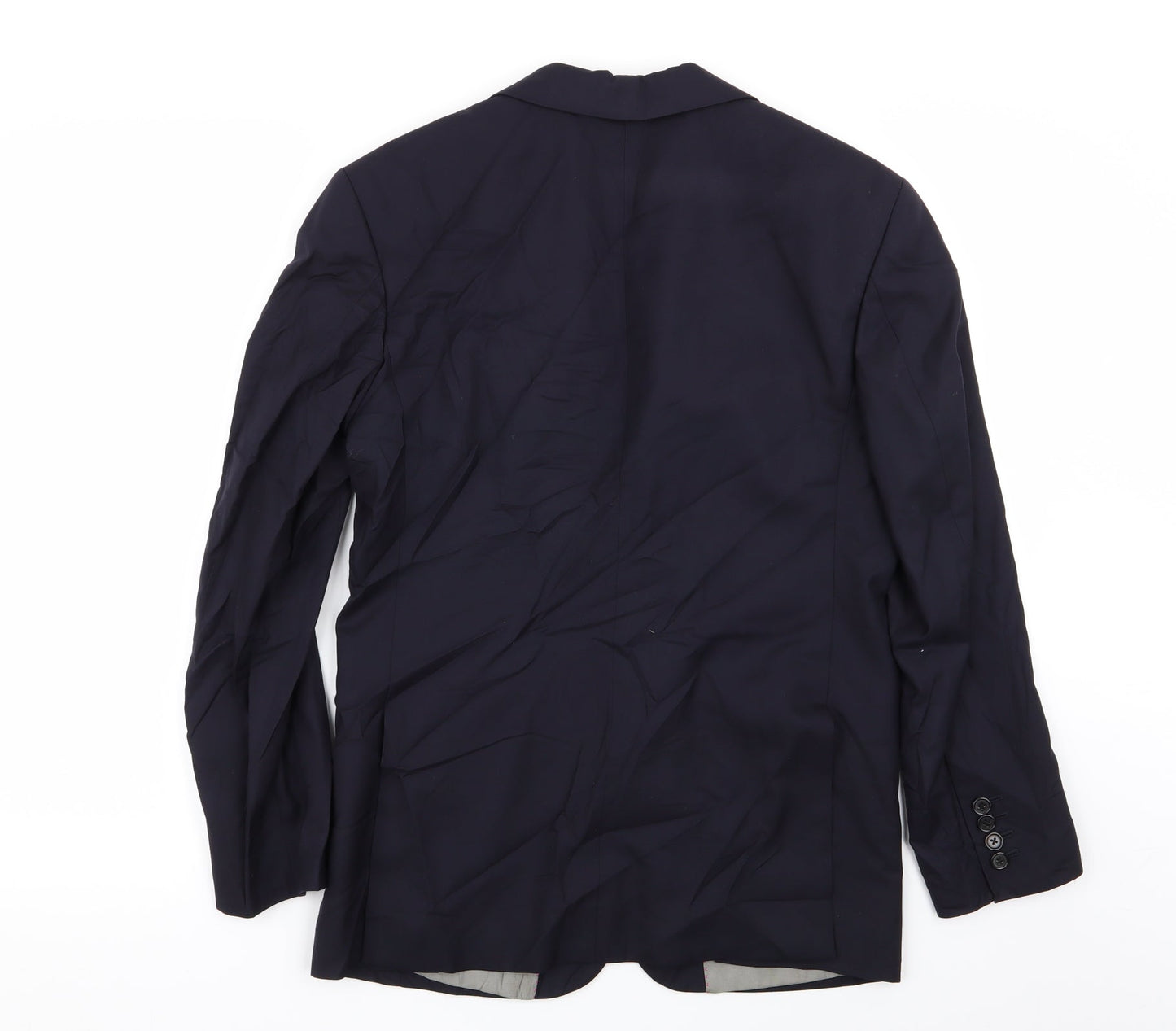 Mens UK Size 36 Preworn Regular Blue Suit Jacket