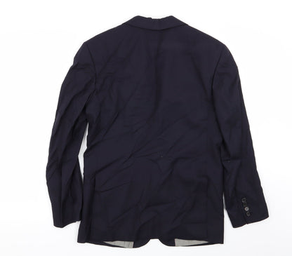 Mens UK Size 36 Preworn Regular Blue Suit Jacket