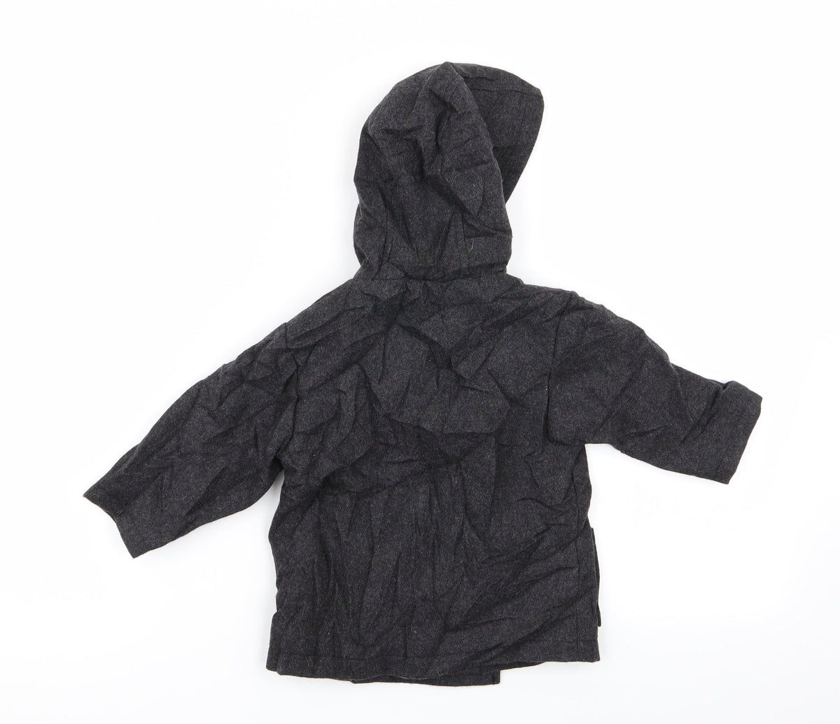 absorbs Boys Grey   Basic Coat Coat Size 12 Months