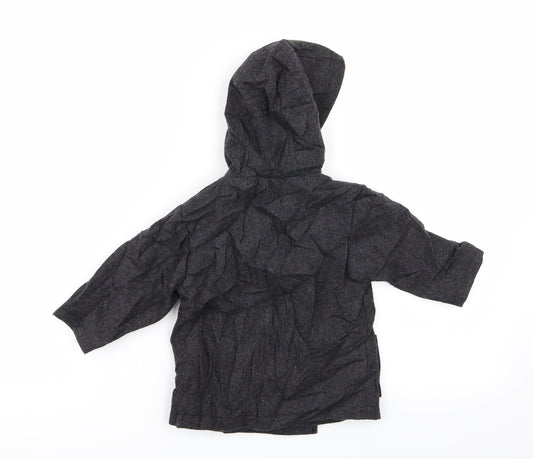 absorbs Boys Grey   Basic Coat Coat Size 12 Months