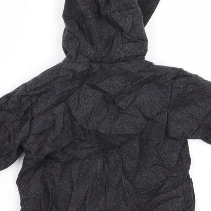 absorbs Boys Grey   Basic Coat Coat Size 12 Months