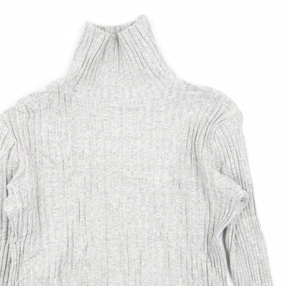 Zara Girls Grey   Basic T-Shirt Size 9-10 Years