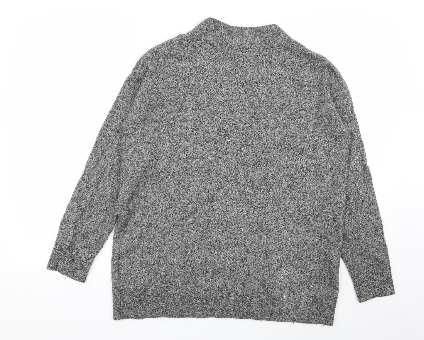 Womens UK Size S Preworn Grey Pullover Jumper