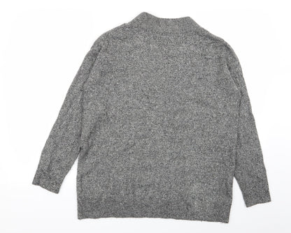 Womens UK Size S Preworn Grey Pullover Jumper