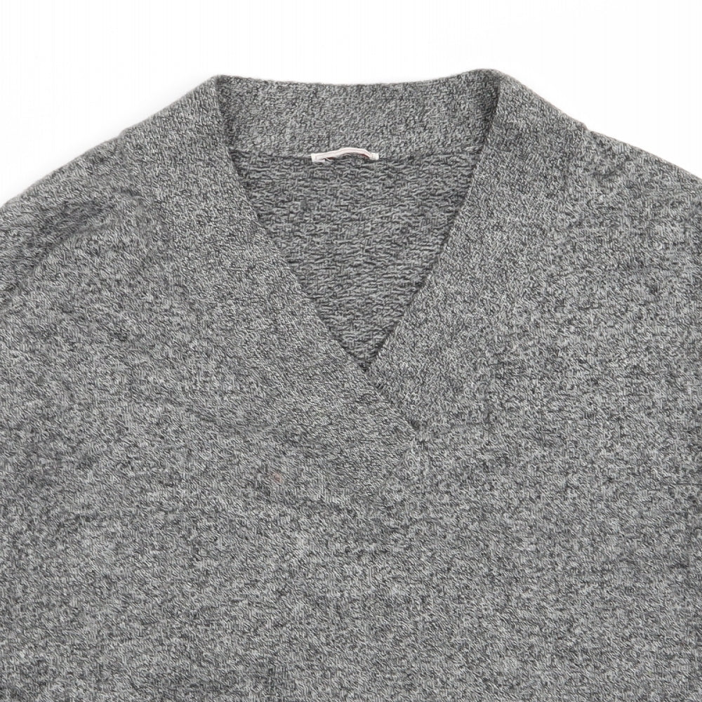 Womens UK Size S Preworn Grey Pullover Jumper